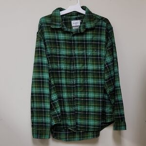 Goodfellow & Co Forest Plaid Shirt